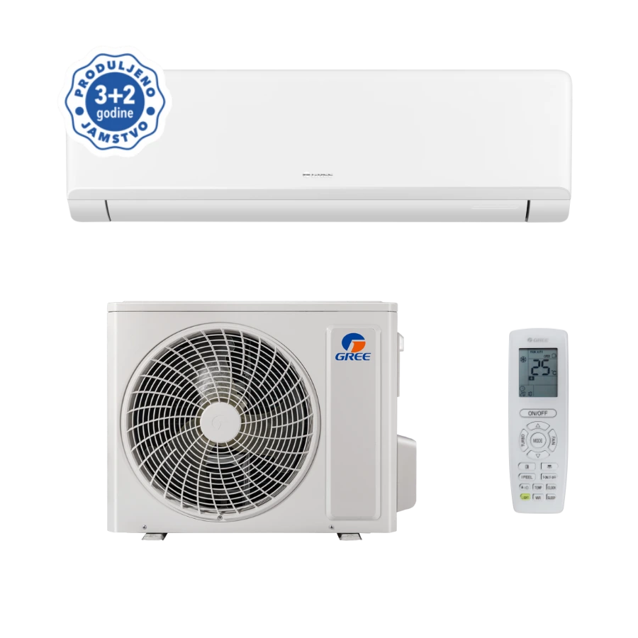 Klima uređaj Gree Cosmo Economical 3.2 kW - GWH12AWBXB-K6DNA3D/I/GWH12ATBXB-K6DNA1D/O Klima uređaj Gree Cosmo Economical 3.2 kW - GWH12AWBXB-K6DNA3D/I/GWH12ATBXB-K6DNA1D/O