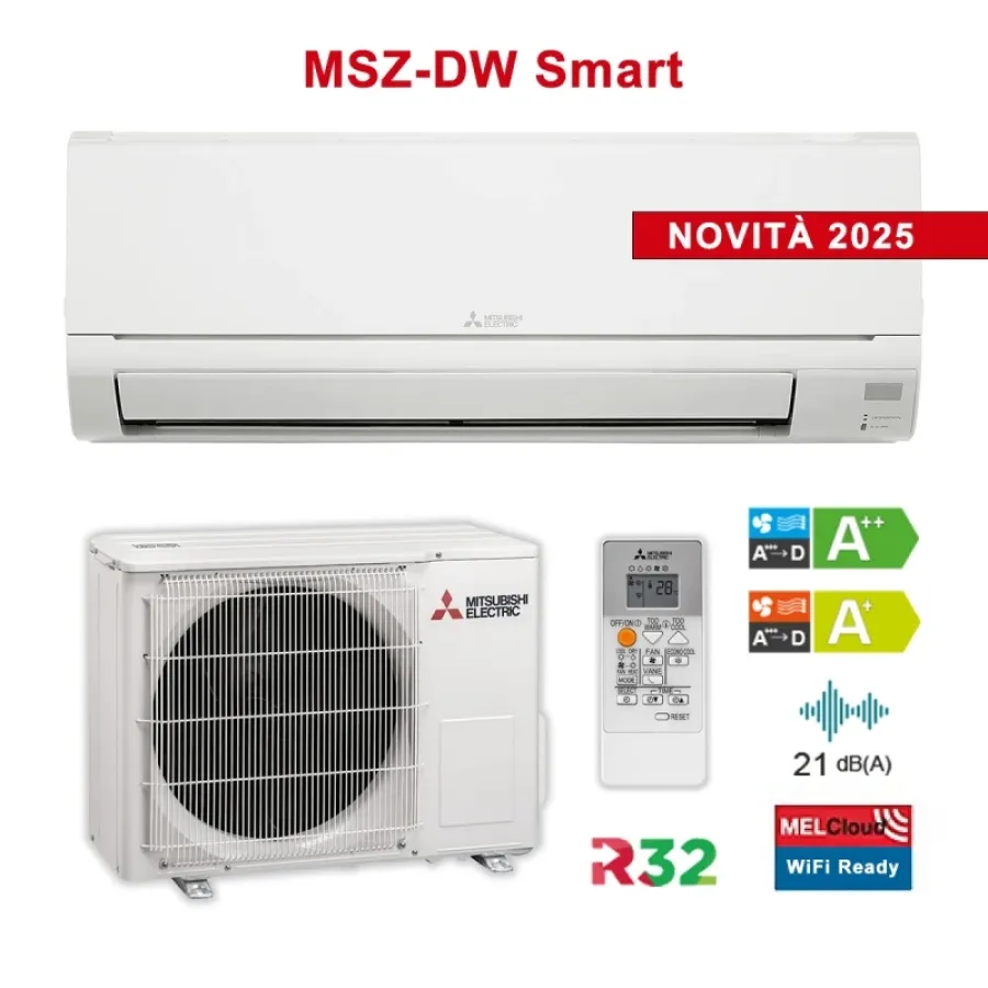 Klima uređaj Mitsubishi Electric Comfort Inverter 3.5 kW - MSZ-DW35VF/MUZ-DW35VF