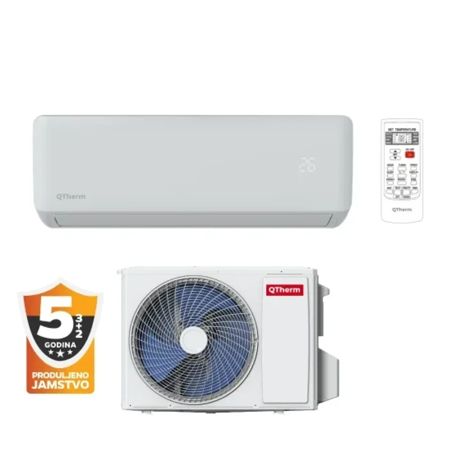 Klima uređaj QTherm Flash Inverter 2.65 kW - TAC-09FVO/TAC-09FVW Klima uređaj QTherm Flash Inverter 2.65 kW - TAC-09FVO/TAC-09FVW