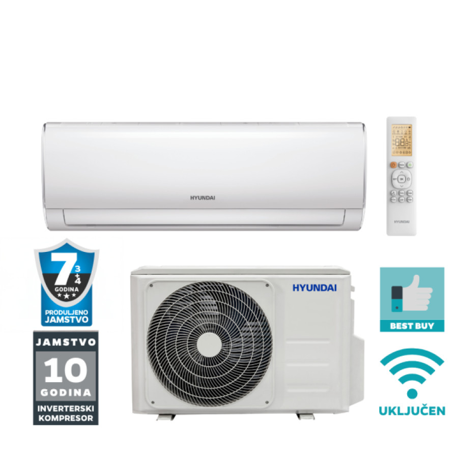 Klima uređaj Hyundai Performance Inverter Plus 2.6 kW - ASCI-098CBW4B/ASCO-098CBW4B Klima uređaj Hyundai Performance Inverter Plus 2.6 kW - ASCI-098CBW4B/ASCO-098CBW4B