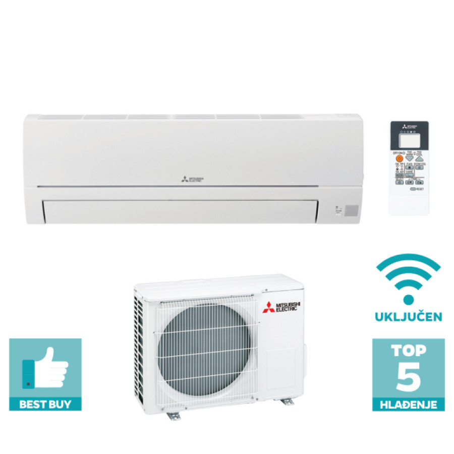 Klima uređaj Mitsubishi Electric Standard Eco Inverter 2.5 kW - MSZ-HR25VF/MUZ-HR25VF Klima uređaj Mitsubishi Electric Standard Eco Inverter 2.5 kW - MSZ-HR25VF/MUZ-HR25VF